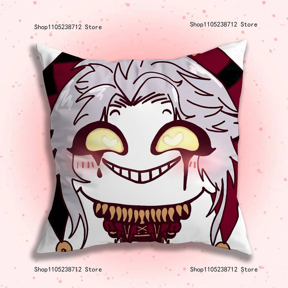F-Freak P-Pierrots Circus Pillowcase Pillowslip Cushion Plush Boy Girls Cartoon Anime Kawaii Decoration Kids Birthday Cute Gifts