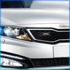 Luz Decorativa Exterior de Coche LED Parrilla Frontal del Capó Insignia Emblema ST Line Accesorios Para Opel Astra H G J Insignia Mokka Zafira Corsa Vectra B C D