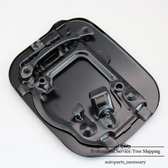 Black Fuel Door Gas Filler Lid Cover Cap For Toyota RAV4 2006-2012 77350-42070