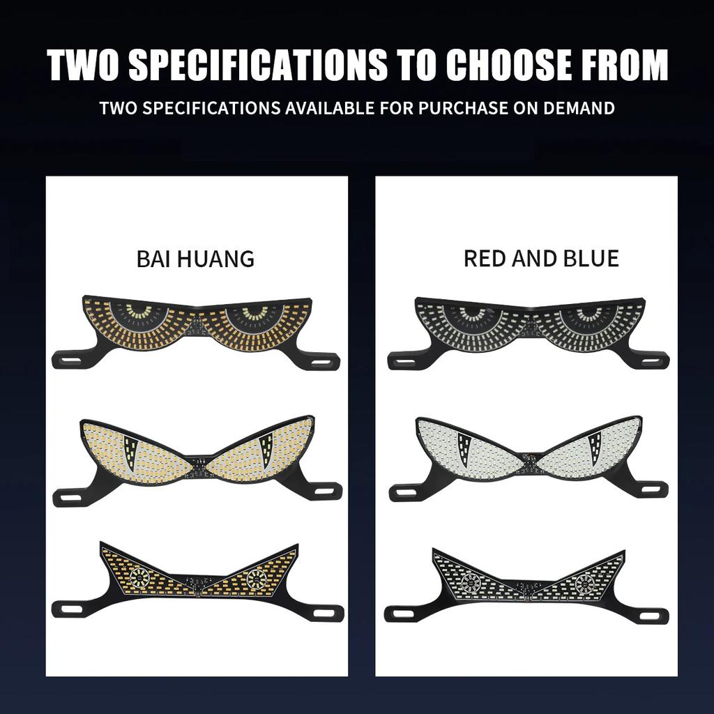 Devil's Eye LED License Plate Light Motorcycle Refit License Plate Light Tail Decorative Lamp Strobe Light Reverse Signal Lights