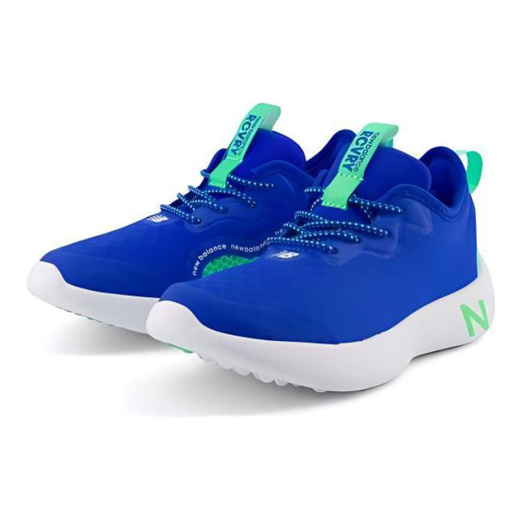 New Balance Nb Rcvry V2 Low Top Breathable Running Shoes Kids Sneakers Blue YARCVBL2