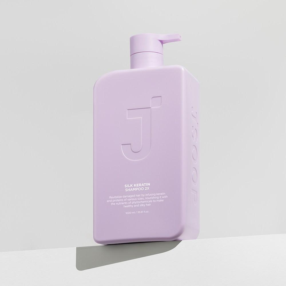 J.Sup Shampoo Soie Kératine 2X Parfum Douillet, 1L, 1 pièce