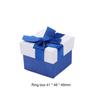 Jewelry Storage Box Necklace Ring Bracelet Case Engagement Gift Bowknot Cardboard Boxes Organizer for Displaying