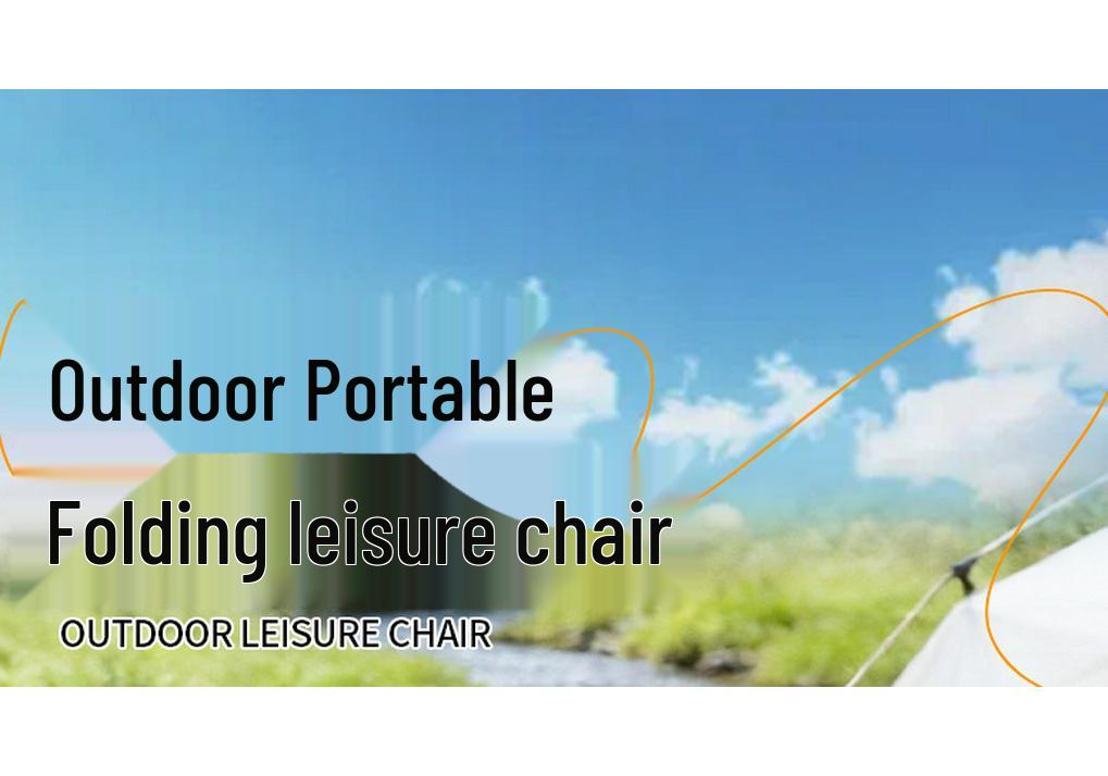 Portable Outdoor Folding Sea Dog Camping Chair with Armrests