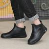 2025 New Fashionable Thick-soled Short Waterproof Shoes, Men's Waterproof, Non-slip and Wear-resistant Water Shoes, Men's Models