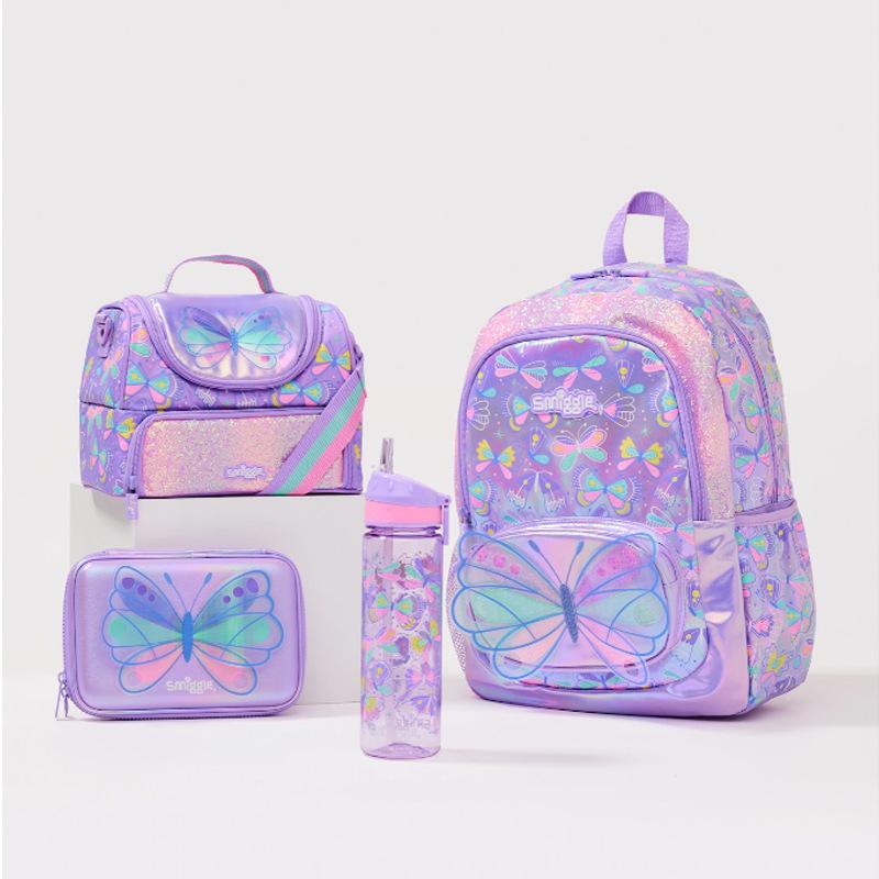 Smiggle Kids Backpack Cute Flexible School Bag Large Capacity Outdoor Leisure