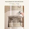 Transparent Rice Dispenser with Airtight for Kitchen Storage