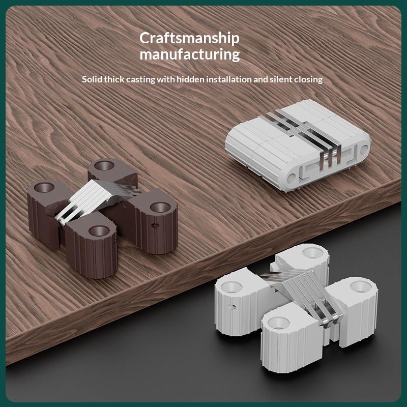 Krzyżowe Ukryte Zawiasy Plastikowe Żelazne Składane Drzwi Stół i Krzesło Zawias Krzyżowy Plastikowy Zawias Ukryty Akcesoria Meblowe
