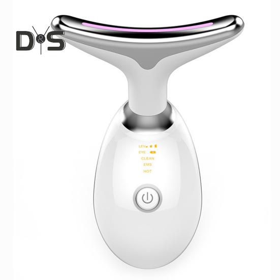 Neck Face Lifter Massager Anti Wrinkle Skin Tighten Device Double Chin Remover Beauty Tool for Facial Contouring Absorbs Creams Faster