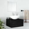 Ensemble de meubles salle de bain 2 pcs  bois d'ingénierie