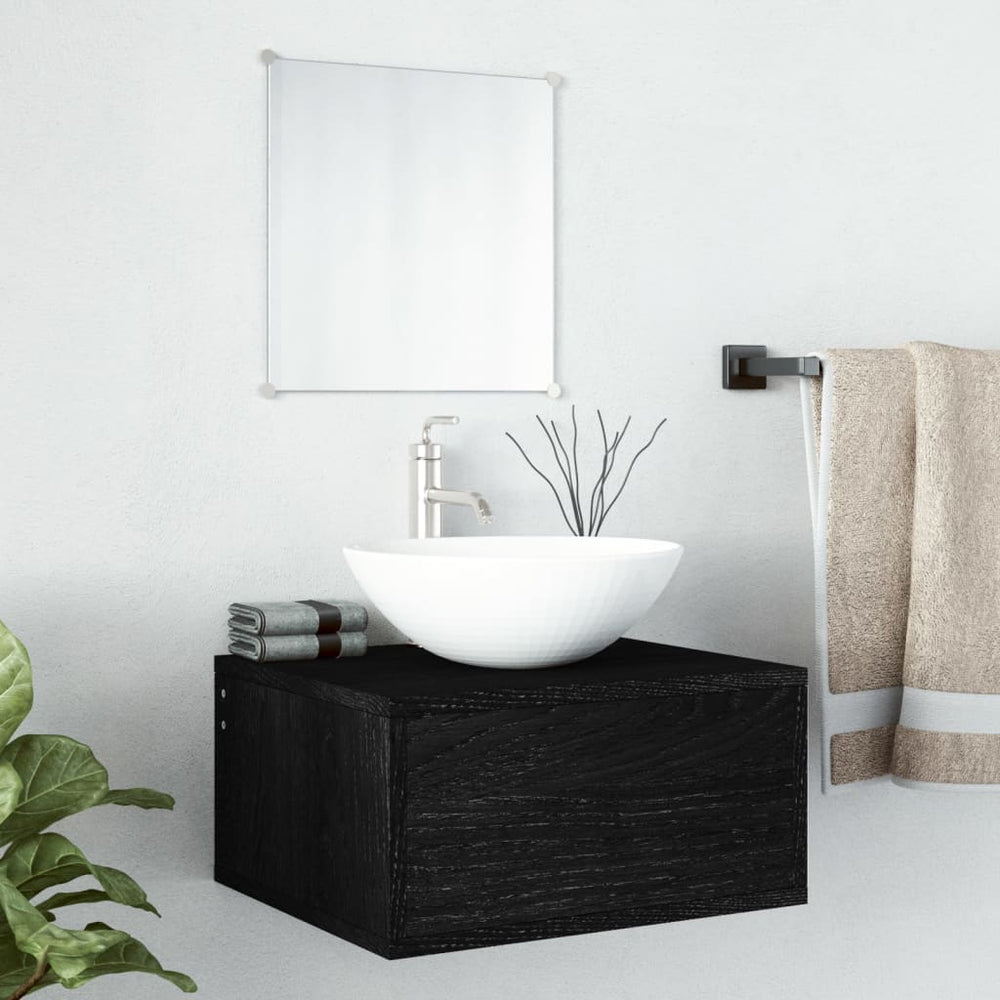 Ensemble de meubles salle de bain 2 pcs  bois d'ingénierie