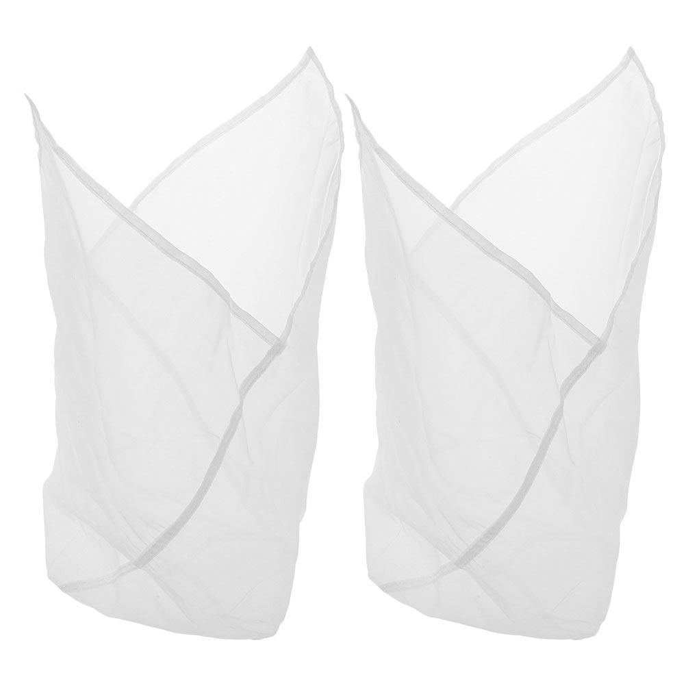 2Pcs Large Capacity Reusable Steamer Liners Nylon Mesh Rice Cooking Bags Steaming Pads for Glutinous Rice Even Heat Distribution