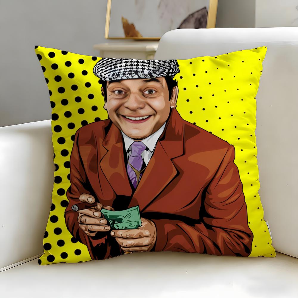 TV series Only Fools And Horses Cushion Cover Soft  EasyWash Pillow Case  Versatile for Couch Bed Travel and Office