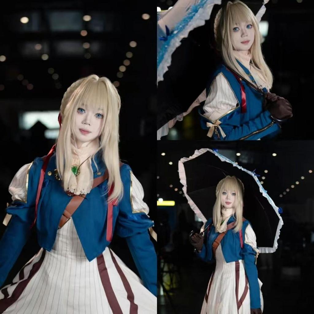 Violet Evergarden Violet Cosplay Costume Outfits Halloween Carnival Suit
