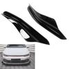 2PCS Front Bumper Aero Kits Canards Wing for Maxton   Replacement for MK8 2021+(Glossy Black )