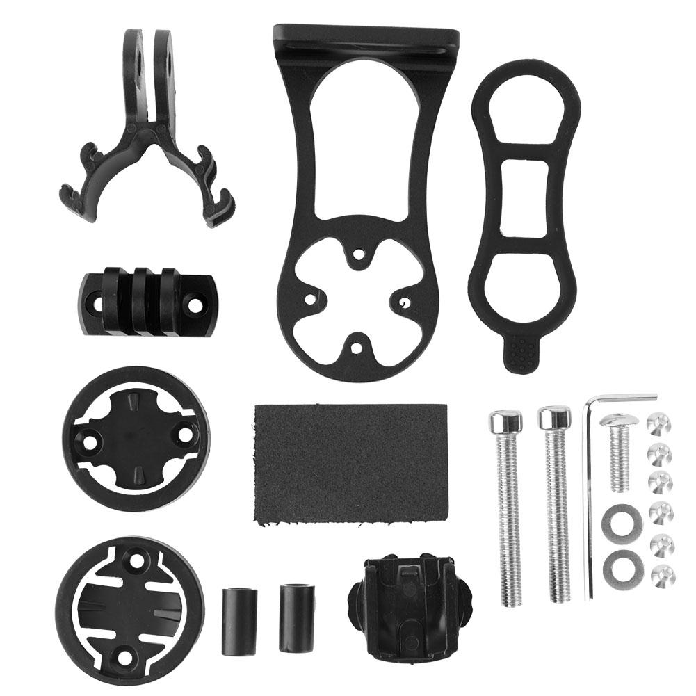 Metal Bike   Computer Mount GPS Bracket Holder Fit for   Black
