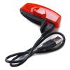 CAT EYE RAPID X Luz Trasera de Seguridad USB para Bicicleta Luz, Carga, TL-LD700-R,