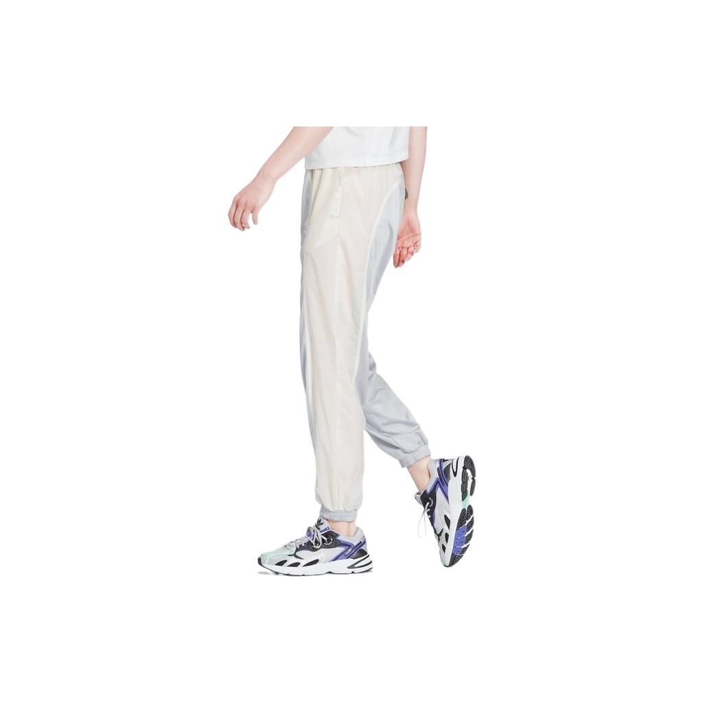 Adidas Originals Color Block Design Drawstring Cuffed Sports Pants Women Bottoms HC7046