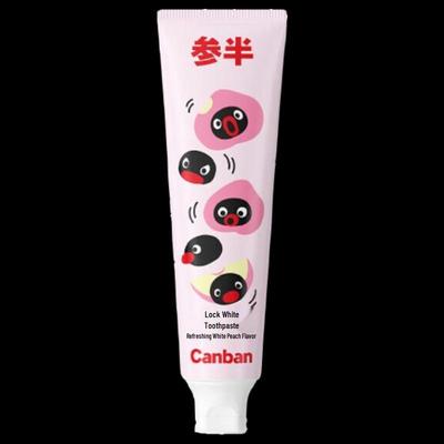 SEMIBAN Pingu Co-branded Peach Whitening Toothpaste