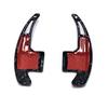 2 Pcs Car Steering Wheel Paddle Shifter Cover For Ford Mustang 2015 2016 2017 2018 2019 2020 2021 2022 2023 ABS Trim Accessories