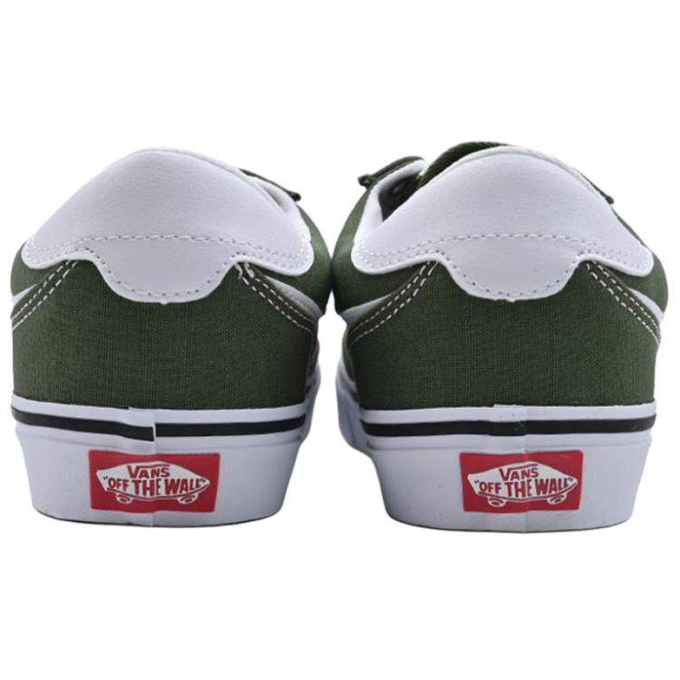Vans Brooklyn LS Skateboard Shoes Men's Low top Green VN000D7QEN6