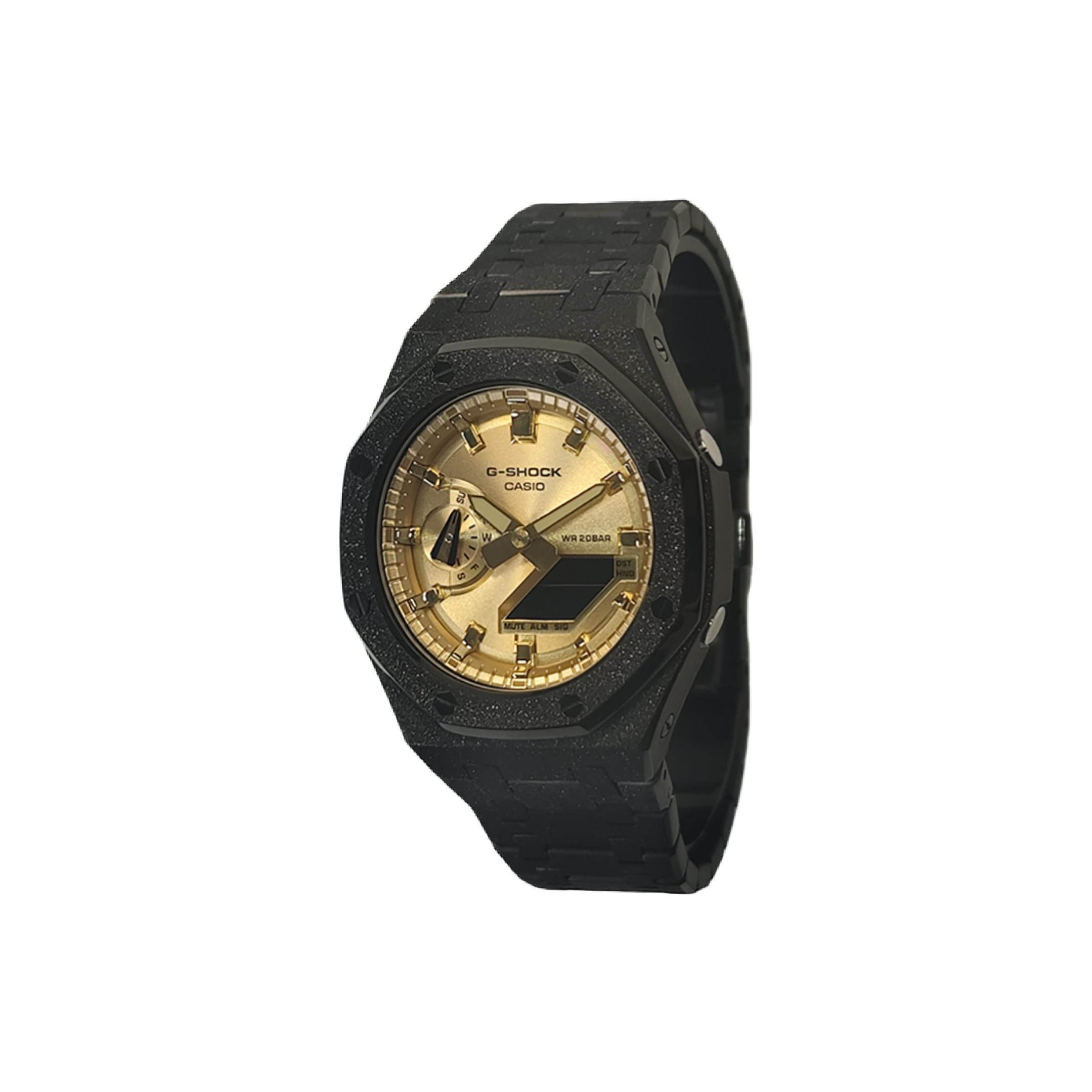 

CASIO GA-2100GB-1AER 45mm GA-2100GB-1A(Watch3--) Black Strap
