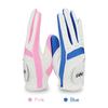 1pair left and right hand Golf Gloves children Boys grils fabric 2 colors white pink blue soft and breathable sports glove new