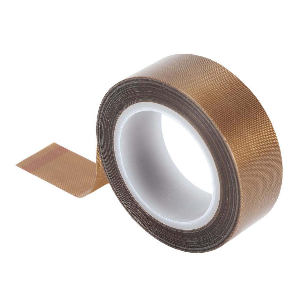 PTFE Glass Cloth Tape 32.8ft High Temperature Resistance Insulation PTFE Tape for Vacuum Sealer Food Packaging