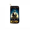 New Skull Long Zipper Wallet Halloween Clutch Wallet