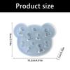 Adorable Silicone Bear Molds For Homemade Candies Chocolates And Baking Safe Material
