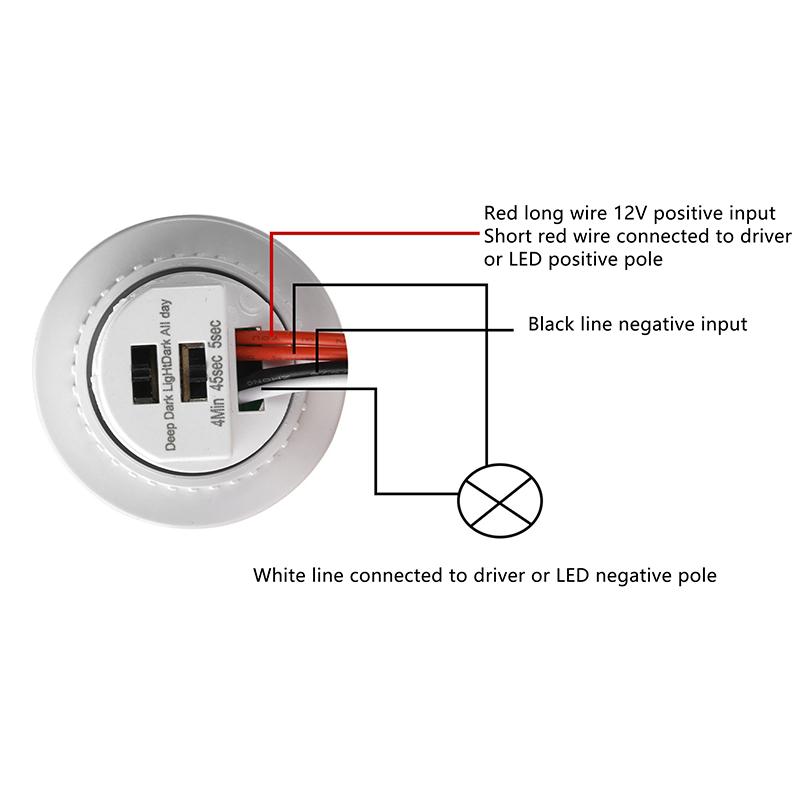 Dc3.5-24V Mini Infraröd Människorörelsesensor Automatisk Avkänning Infraröd Strömbrytare För Led Korridor Taklampa Garderobsbelysning