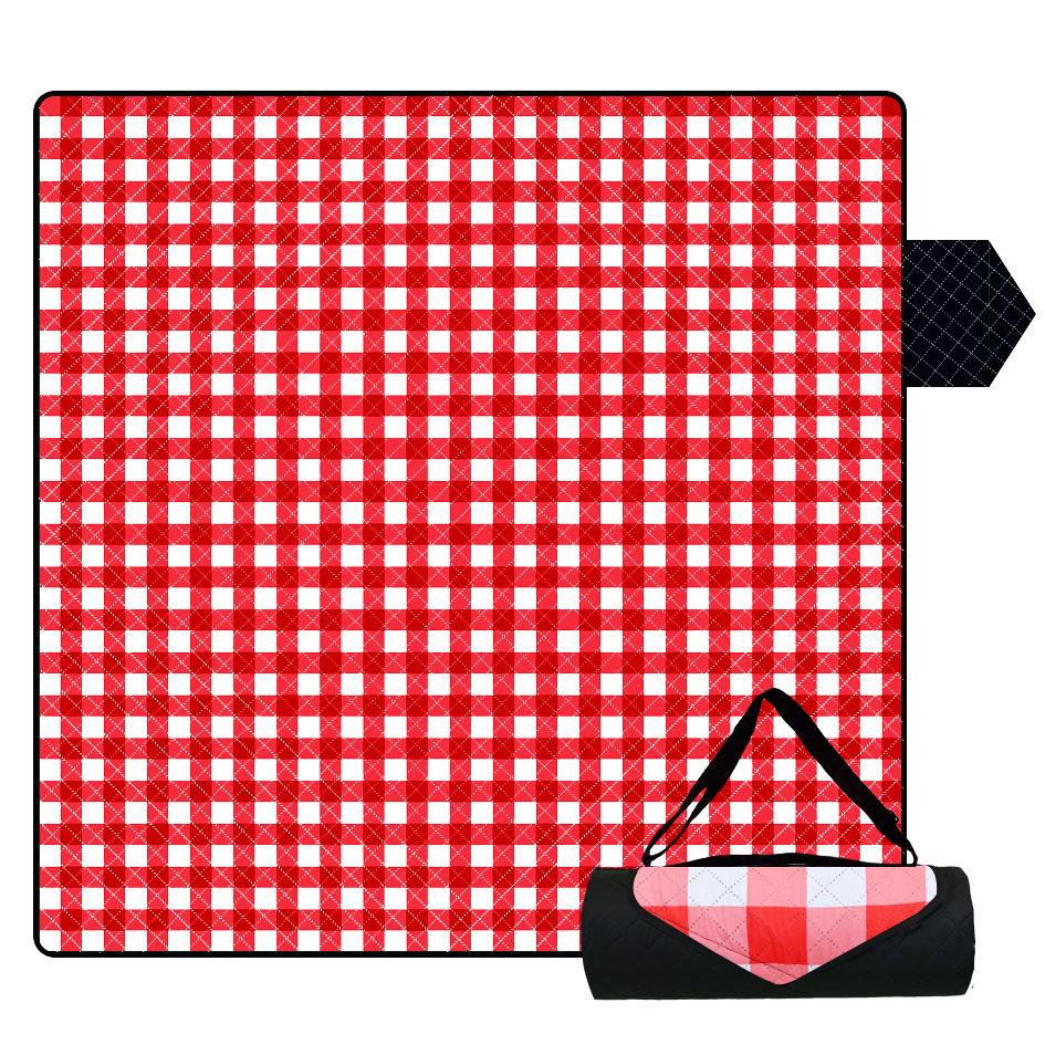 Waterproof Picnic Blanket Large Outdoor Beach Blanket Foldable Plaid Picnic Blanket Thicker Machine Washable Picnic Mat