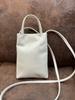 Leather Women'S Bag, Mobile Phone Bag, High-End Small Bag, First Layer Cowhide Niche Design, Portable Oblique Span Bag