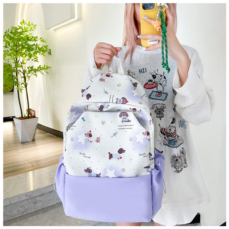 Moe Style Backpack 2025: Cute School Bag for Middle & High School Girls, College Students
