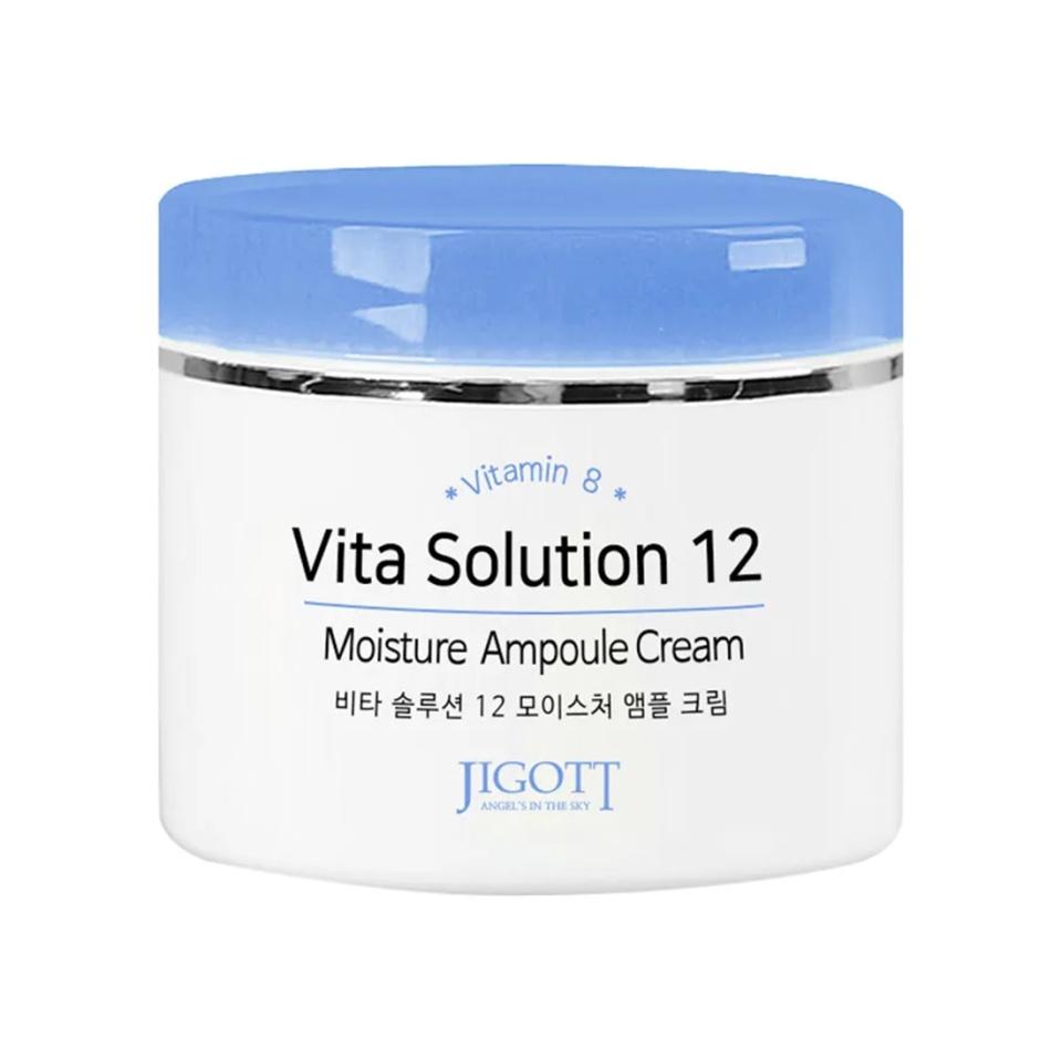 

JIGOTT VITA SOLUTION 12 MOISTURE AMPOULE CREAM Ампульный крем для лица, 100 мл,