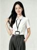 Shirt Women's Long Sleeve Occupational Commuter Interview Non-ironing Women's Shirt Work Clothing Wholesale Embroidery Logo Professional Clothing 