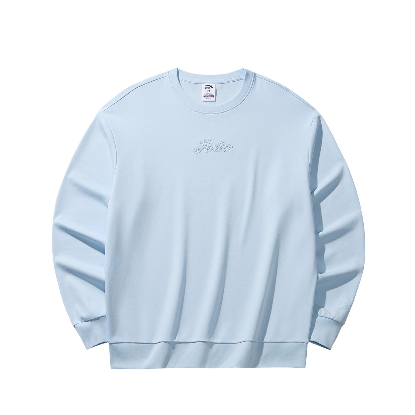 Anta Life Collection Sweatshirt Unisex Frozen Blue 972618704-8 L