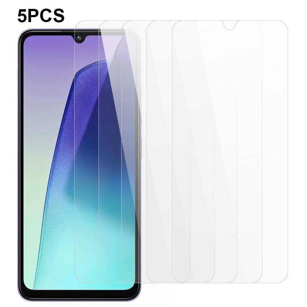 

5Pcs For Xiaomi Poco C75 4G/Redmi 14R 5G/14C 4G Screen Protector 0.3mm 2.5D Tempered Glass Clear Film Type A