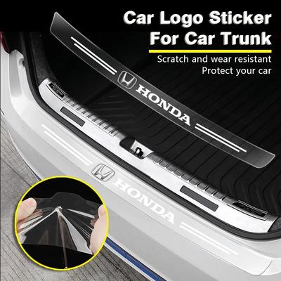 2025 Car New Honda 1Pcs Transparent Car Trunk Badge Protective Sticker Emblem For Honda Civic CRV Inspire Envix Crider City Jade