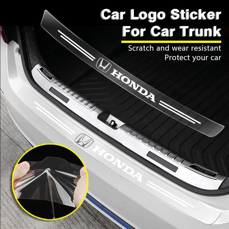 2025 Auto Neu Honda 1 Stück Transparenter Auto Kofferraum Emblem Schutzaufkleber Emblem Für Honda Civic CRV Inspire Envix Crider City Jade
