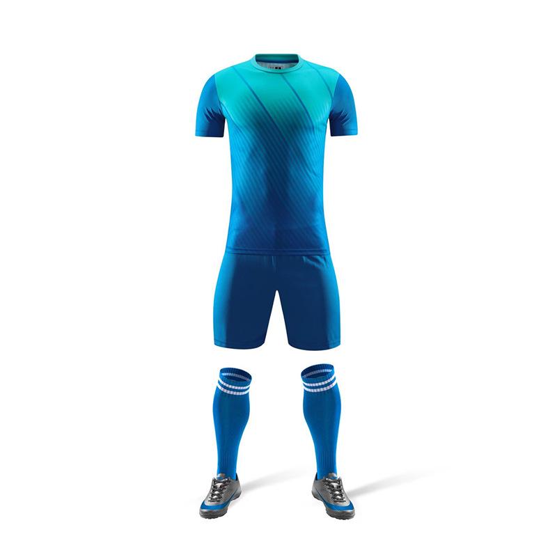 A jersey for delivery, children's group buying sports jerseys, printed numbers, short-sleeved football jerseys, sets, student game training