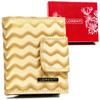 Carteira de couro feminina 42329-WAV-4348 Dourado