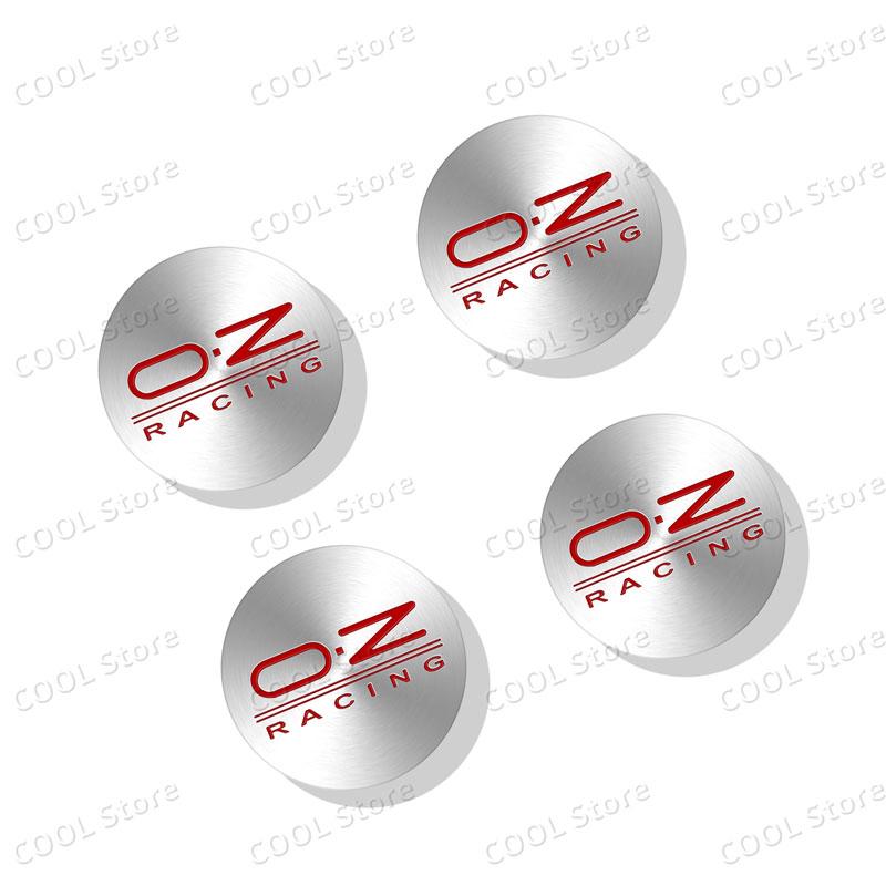 

Universal Car Decor 4Pcs OZ Racing Emblem Car Wheel Center Hub Badge Sticker Car Styling Accessories