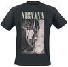 Maglietta Nirvana Foto Uomo Donna Vintage Banda Rock Metal Grafica 100% Cotone Estate Streetwear Top
