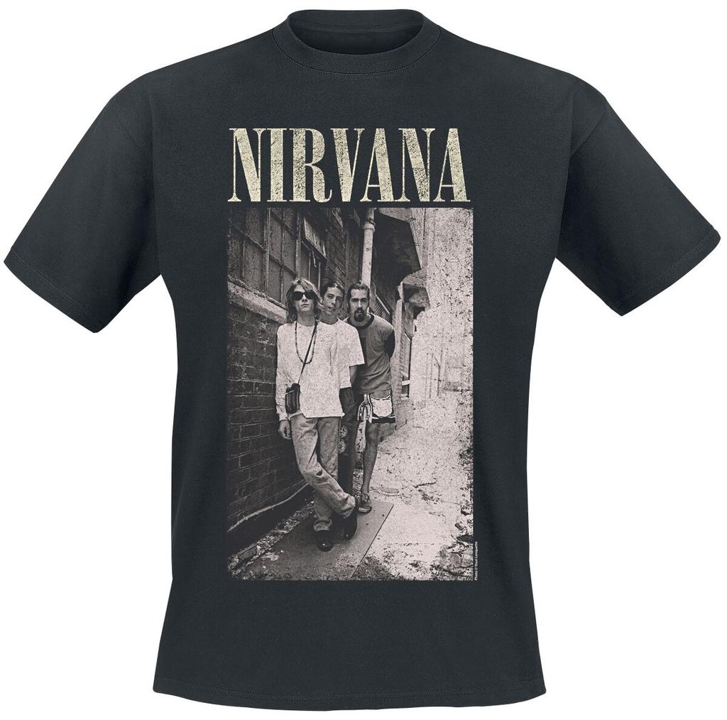 Hot 2026 Nirvana Cotton Unisex Shirt Y2k Garbage Rock Graphics Hiphop New Unisex Clothing Unisex Summer Short Sleeved TShirt