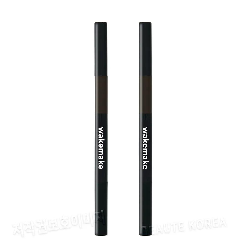 WAKEMAKE Powder Jet Dual Brow 05 Dark Brown (2 pieces)