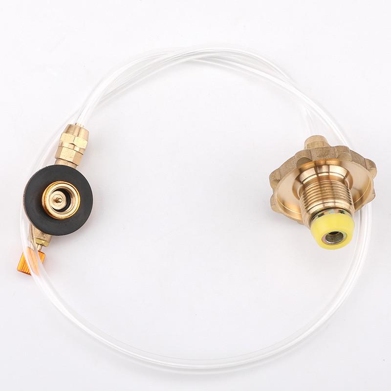 Outdoor Stove Gas Tank Conversion Valve for Camping