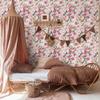 Pink Floral Peel And Stick Wallpaper Chic Fresh Self Adhesive Flower Wall Contact Paper Pink Vinyl Furniture Cabinet Sticker