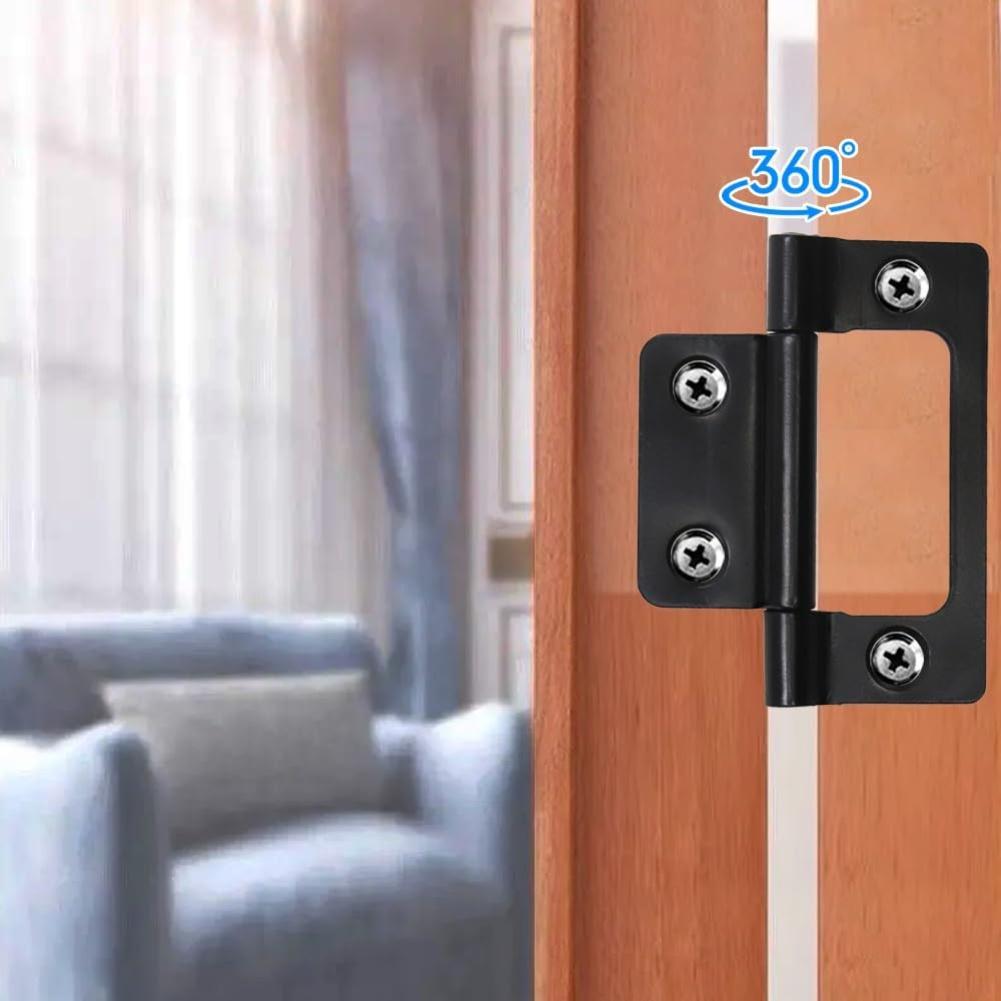 Set of 12 Metal For Cabinet Door Hinges 38x21mm for Furniture and Shutters with Pre Drilled Holes for Secure Mounting