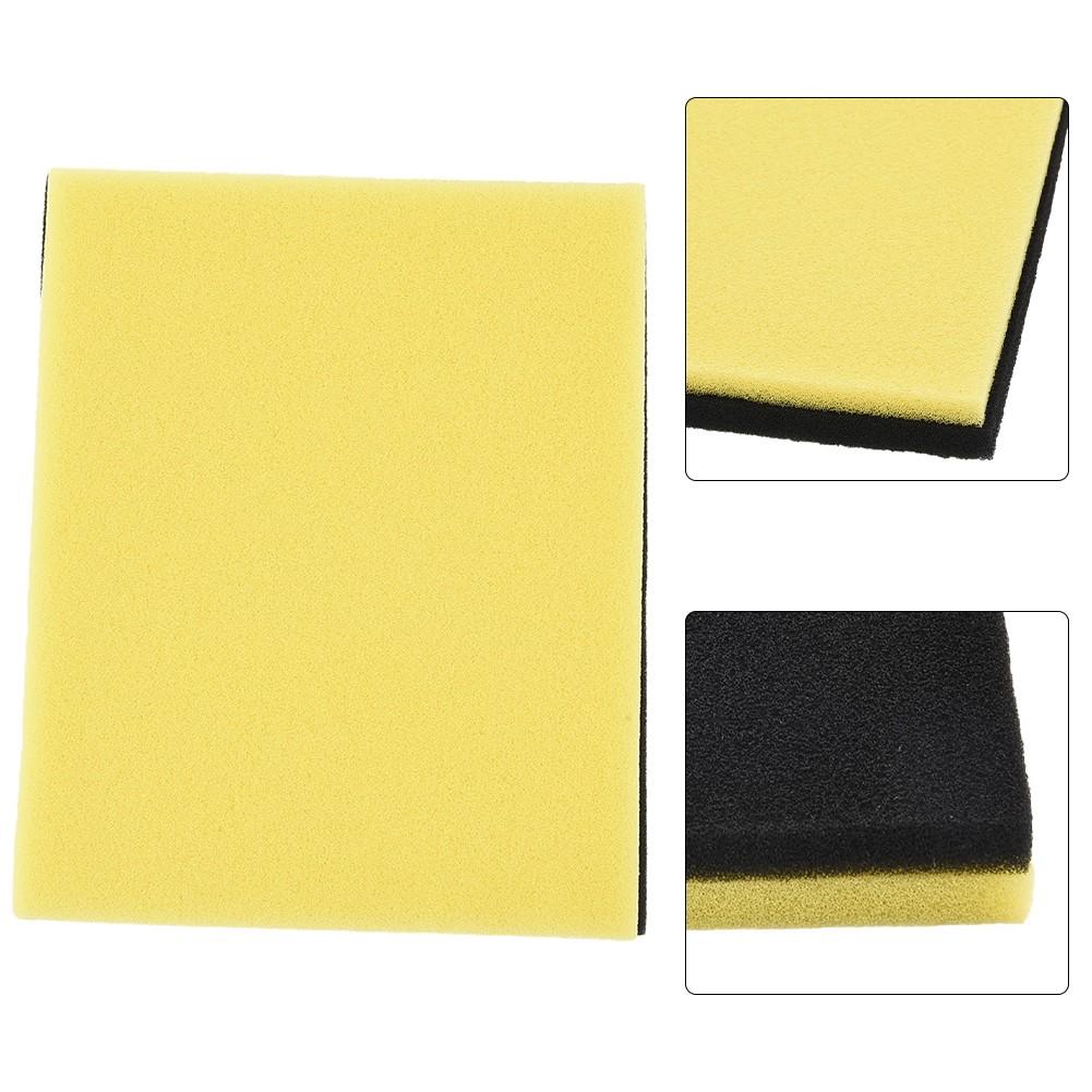 Air Filter Cleaner Foam Sponge Yellow Black For-TTR Reusable Washable-Universal